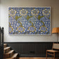 Kennet - Indigo/Gold, 1883 - Floater Framed Canvas Print
