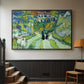 Stairway at Auvers, 1890 - Floater Framed Canvas Print