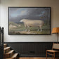 A Border Leicester Ewe, c. 1795-1800 - Floater Framed Canvas Print