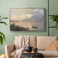 Traunsee, 1871 - Floater Framed Canvas Print