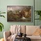 Parham Mill, Gillingham, 1826 - Floater Framed Canvas Print