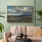 Norwegian Highlands, 1857 - Floater Framed Canvas Print