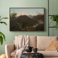 Sunrise in the Catskill Mountains, 1826 - Floater Framed Canvas Print