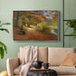 A Wooded Path in Autumn, 1902 - Floater Framed Canvas Print