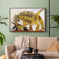 Cat Eating a Bird, 1939 - Floater Framed Canvas Print