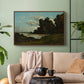 The River Loire at Nevers, 1901 - Floater Framed Canvas Print