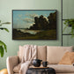 The River Loire at Nevers, 1901 - Floater Framed Canvas Print