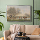 Cows in a Marshy Landscape, c. 1873-1874 - Floater Framed Canvas Print