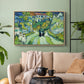 Stairway at Auvers, 1890 - Floater Framed Canvas Print