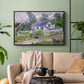 Houses in Auvers, 1890 - Floater Framed Canvas Print