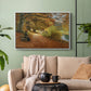A Wooded Path in Autumn, 1902 - Floater Framed Canvas Print