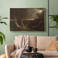 Tornado in an American Forest, 1835 - Floater Framed Canvas Print