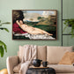 Sleeping Venus, c. 1510 - Floater Framed Canvas Print