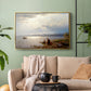 On the Banks of the Chiemsee, 1871 - Floater Framed Canvas Print