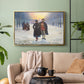 Morning after the Carnival, 1884 - Floater Framed Canvas Print
