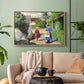 Summer Day in Jyllinge, 1922 - Floater Framed Canvas Print