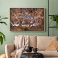 The Last Judgment (Charon's Boat and the Damned), 1536-1541 - Floater Framed Canvas Print