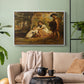 Measure for Measure, or The Biter Bit, 1840 - Floater Framed Canvas Print