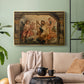 King David Playing the Harp, c. 1627-1628 - Floater Framed Canvas Print