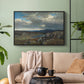 Norwegian Highlands, 1857 - Floater Framed Canvas Print