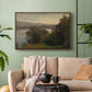 View of the Mondsee, 1870 - Floater Framed Canvas Print