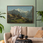 Balestrand, 1848 - Floater Framed Canvas Print
