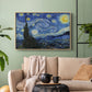 The Starry Night, 1889 - Floater Framed Canvas Print