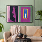 Destiny (Le destin), from Jazz, 1947 - Floater Framed Canvas Print