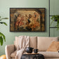 King David Playing the Harp, c. 1627-1628 - Floater Framed Canvas Print