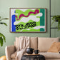 The Lagoon (Le lagon), from Jazz, 1947 - Floater Framed Canvas Print