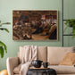 Ball of the Burning Men, 1889 - Floater Framed Canvas Print