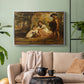 Measure for Measure, or The Biter Bit, 1840 - Floater Framed Canvas Print