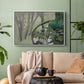 The Stream, Maintenon, 1918 - Floater Framed Canvas Print
