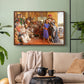 The Finding of the Saviour in the Temple, 1854-1860 - Floater Framed Canvas Print
