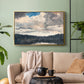 The Lone Boat, North Woods Club, Adirondacks, 1892 - Floater Framed Canvas Print
