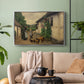 Visit to Grandmother, 1914 - Floater Framed Canvas Print