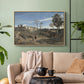 La Cervara, the Roman Campagna, c. 1830-1831 - Floater Framed Canvas Print