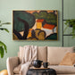 Landscape with Trees and Houses, c. 1905 - Floater Framed Canvas Print