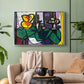 Pitcher and Bowl of Fruit, 1931 - Floater Framed Canvas Print