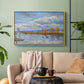 The Banks of the River Seine, 1893 - Floater Framed Canvas Print