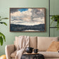 The Lone Boat, North Woods Club, Adirondacks, 1892 - Floater Framed Canvas Print