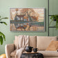 Farm near Duivendrecht, c. 1916 - Floater Framed Canvas Print