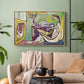 The Muse, 1935 - Floater Framed Canvas Print