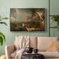 The Course of Empire: Destruction, 1836 - Floater Framed Canvas Print