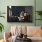 Girl Interrupted at Her Music, c. 1658-1659 - Floater Framed Canvas Print