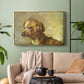Cliper, the Artist's Dog, 1895 - Floater Framed Canvas Print