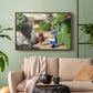 Summer Day in Jyllinge, 1922 - Floater Framed Canvas Print