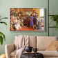 The Finding of the Saviour in the Temple, 1854-1860 - Floater Framed Canvas Print