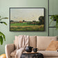 The Saulce Estate, 1869 - Floater Framed Canvas Print