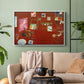 The Red Studio (L'Atelier Rouge), 1911 - Floater Framed Canvas Print